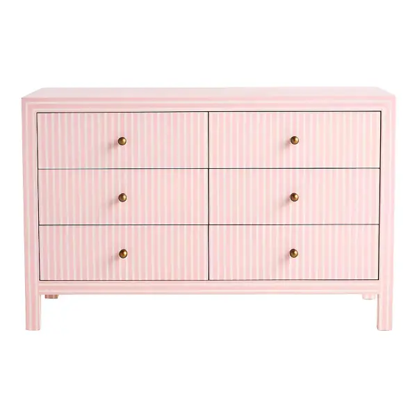 Hale Canvas Six-Drawer Dresser