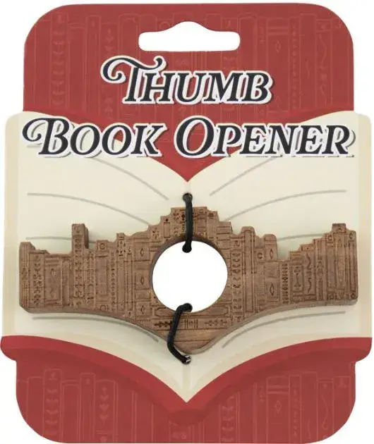 Bookshelf Wooden Thumb Book Opener