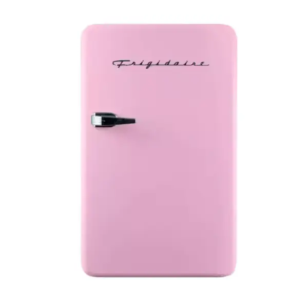 Frigidaire 3.2 cu. ft. Mini Retro Fridge in Pink with Freezer EFR372-PINK-COM - The Home Depot