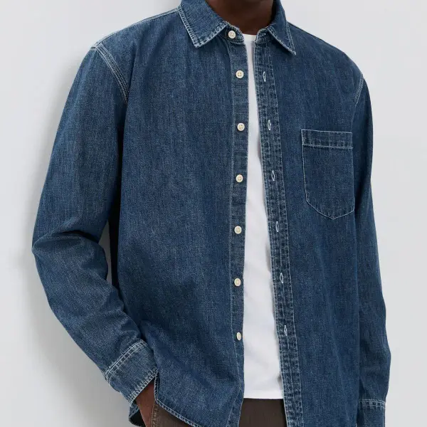 Easy Shirt In Denim