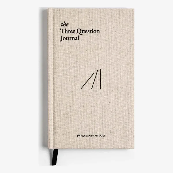 The Three Question Journal - Linen