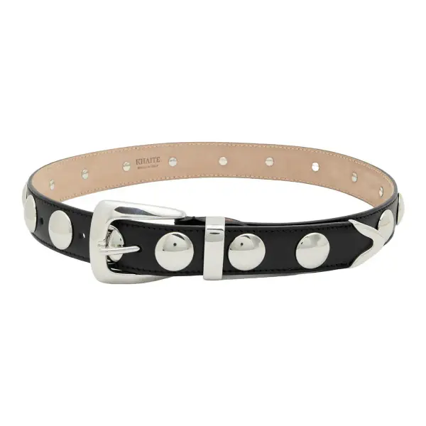 Benny Belt with Studs Suede 