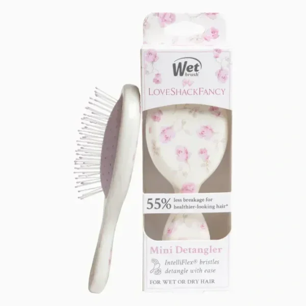 Wet Brush x Love Shack Fancy Mini Detangler - Ribbon Rosa