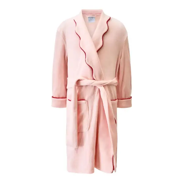 Kids’ Scallop Lightweight Robe