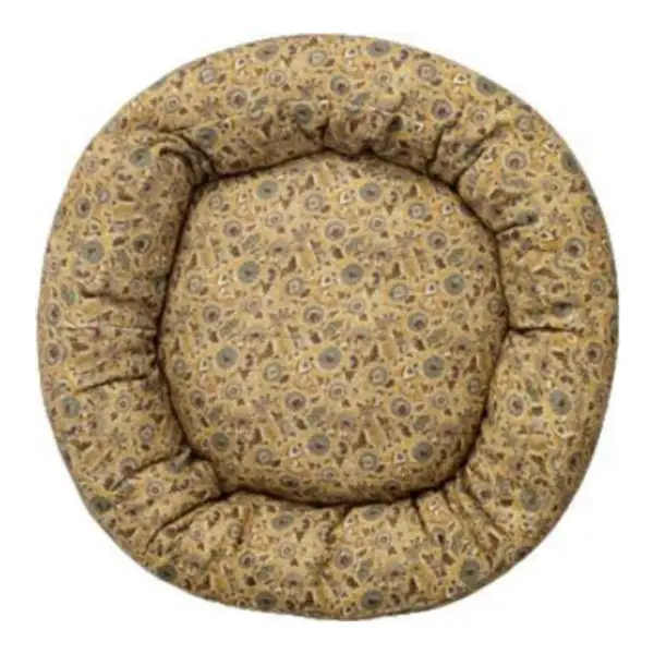 Floral Printed Cotton Pet Bed