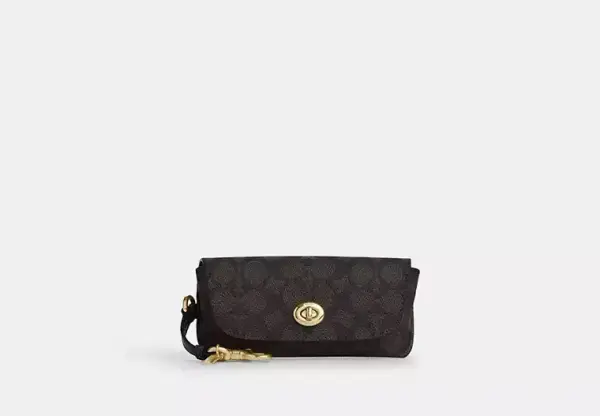 Sunglass Case In Signature Canvas