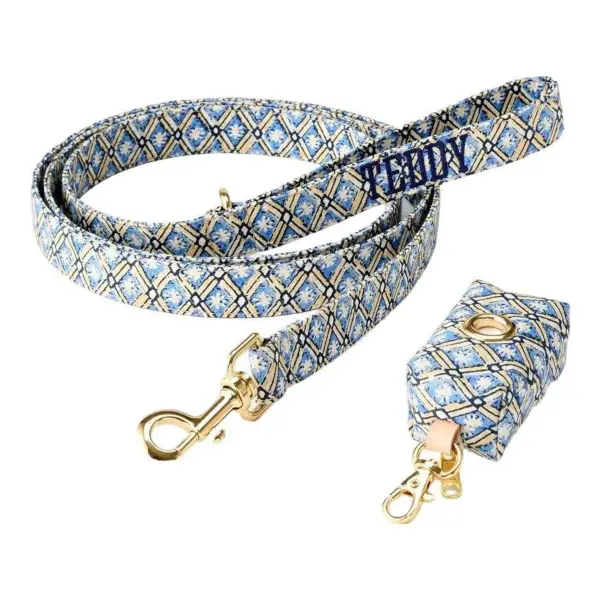 Block Print Leash Set