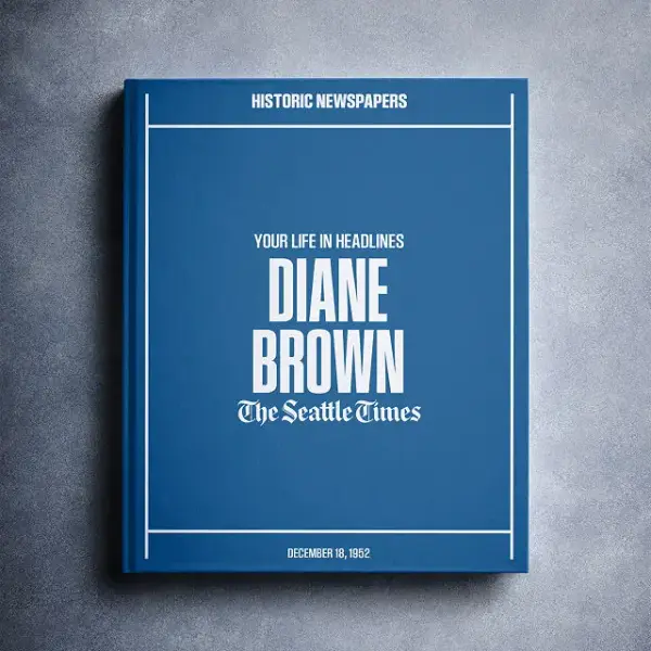 The Seattle Times Custom Birthday Book