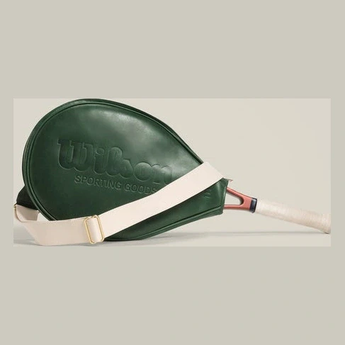 Retro Leather Racket Cover