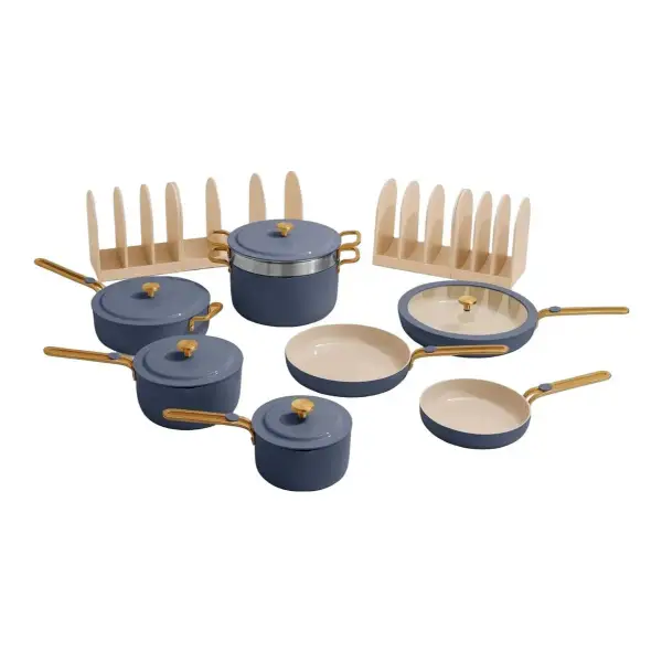 Essentials Complete Cookware Set 17-Piece