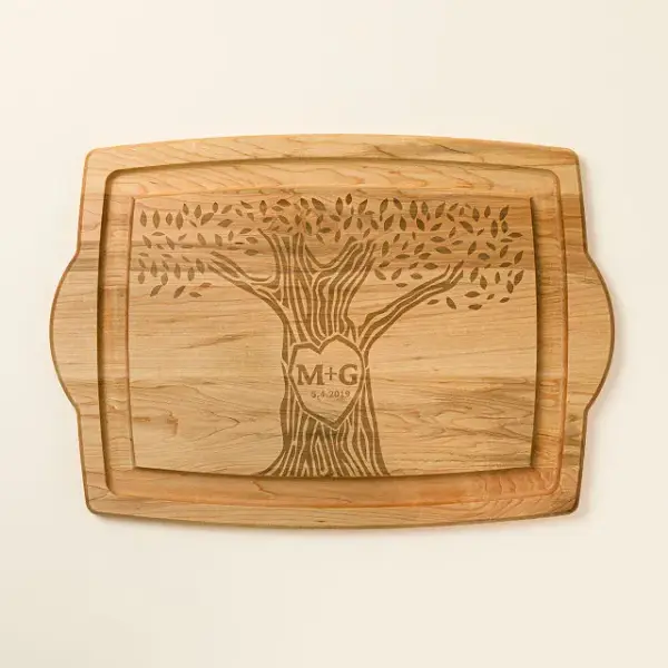 Carved with Love Personalized Serve Board