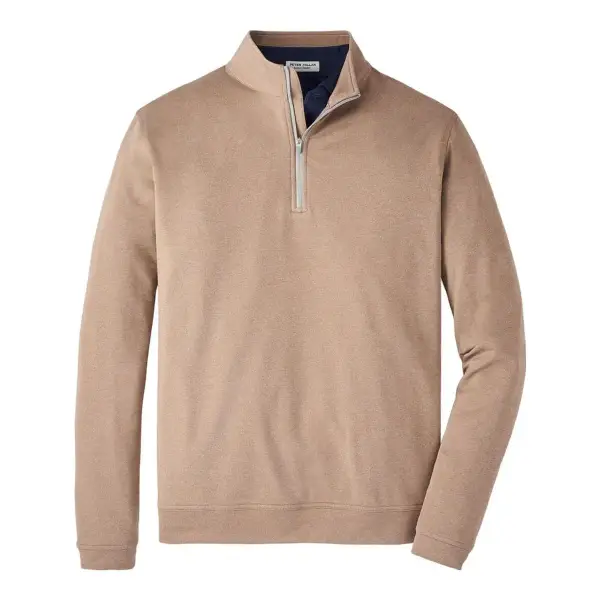 Perth Mélange Performance Quarter Zip Sweatshirt