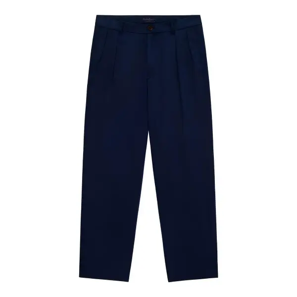 Pleated Relaxed Trouser