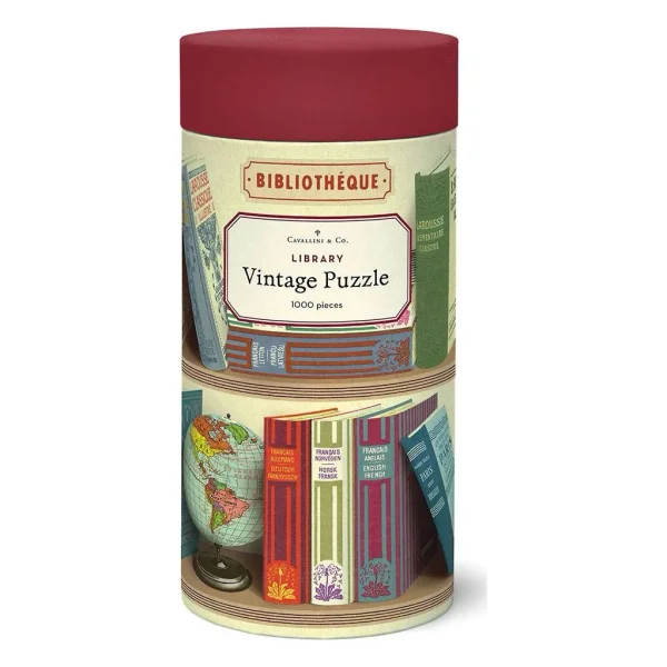 Library Books 1000 piece Puzzle