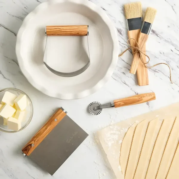 Sur La Table Olivewood Pastry Cutter
