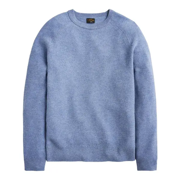 Cashmere Waffle Sweater