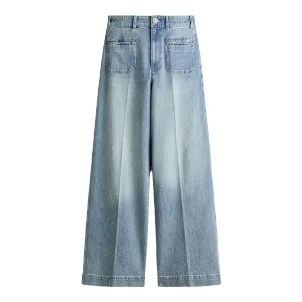 Wide High Jeans