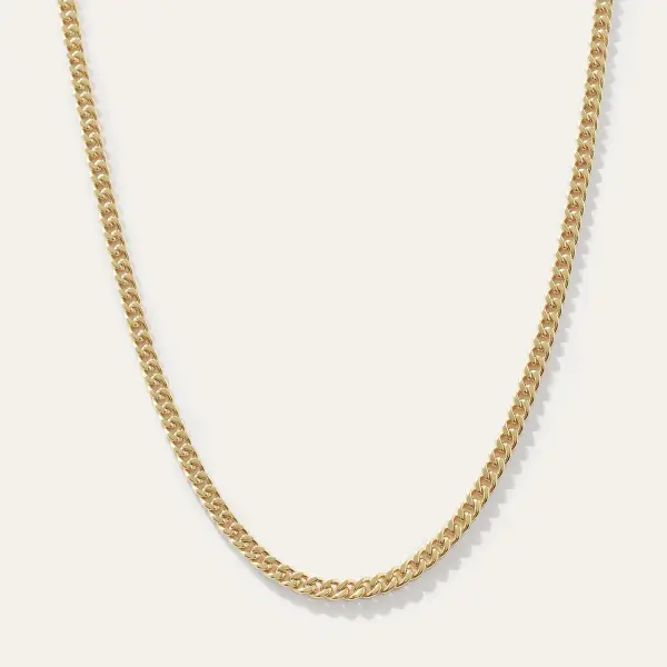 Cuban Curb Chain Necklace