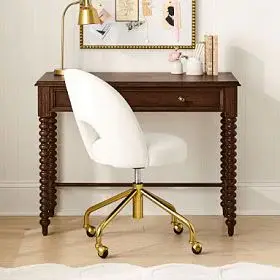 Pottery Barn Teen x Chris Loves Julia Turned Wood Desk (40")
