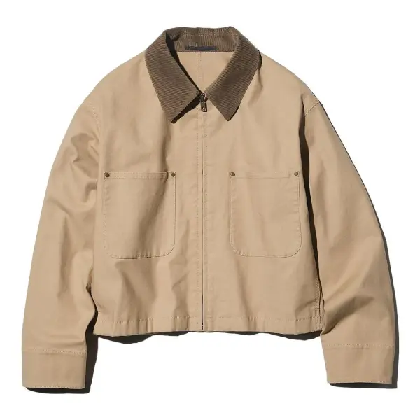 Zip-Up Short Jacket