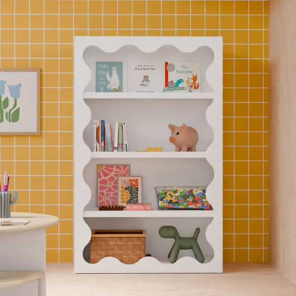 Lido Wave Bookcase