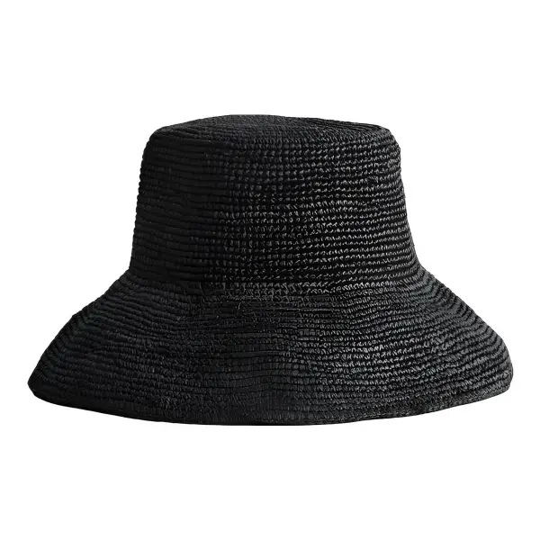 Crochet Raffia Sun Hat