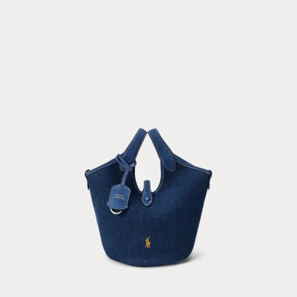 Polo Play Denim Small Tote