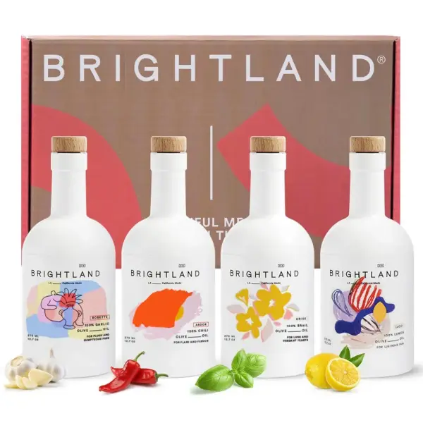 Brightland Infused Olive Oils (Pack of 4)