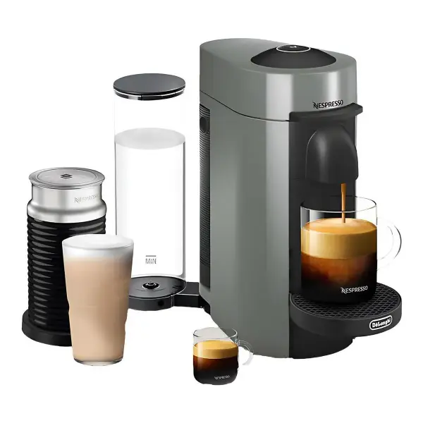 Nespresso  VertuoPlus Coffee and Espresso Machine with Aeroccino Frother