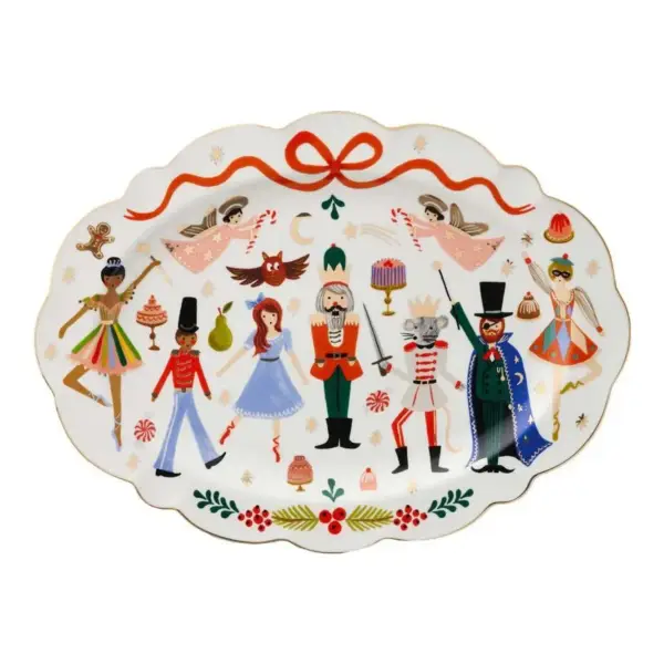 Large Porcelain Serving Platter