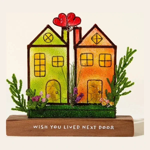 Wish You Lived Next Door Sculpture