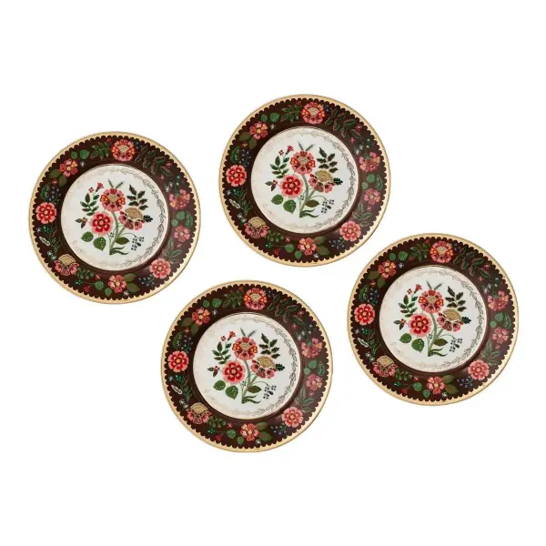 Porcelain Dessert Plate Set