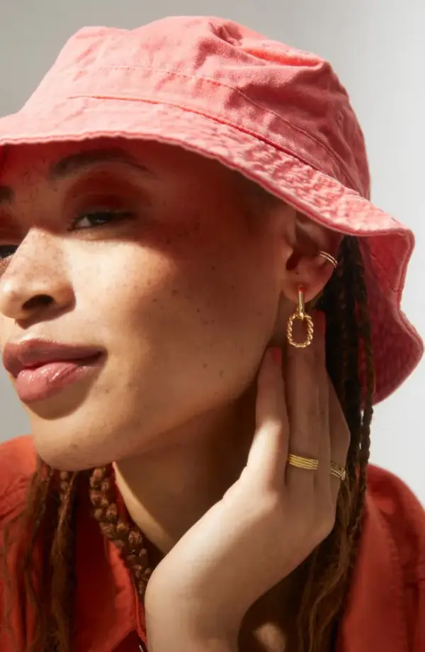 Ash Double Hoop Earrings
