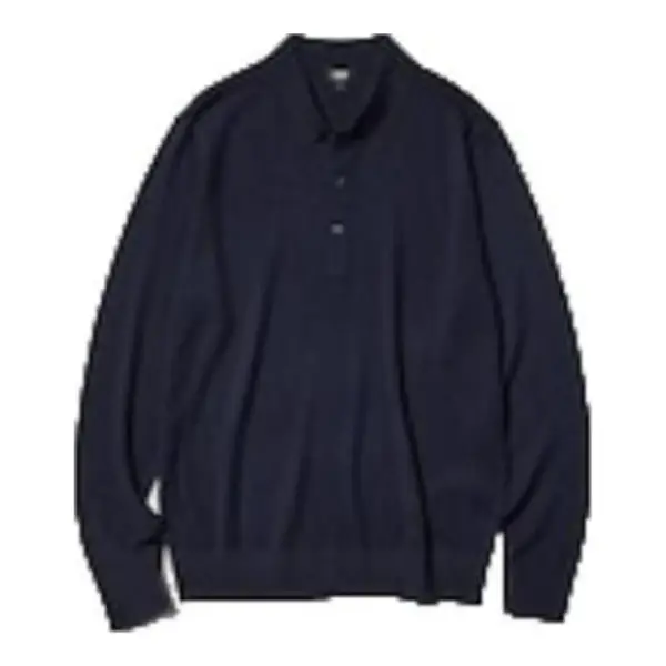 Merino Polo Shirt | Long Sleeve