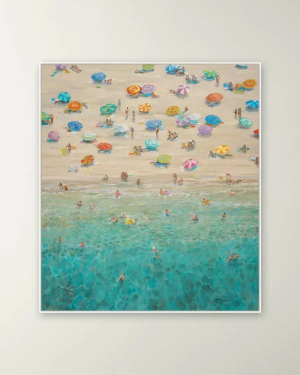 "Beach Party" Giclee on Gallery-Wrapped Canvas by H. Scott