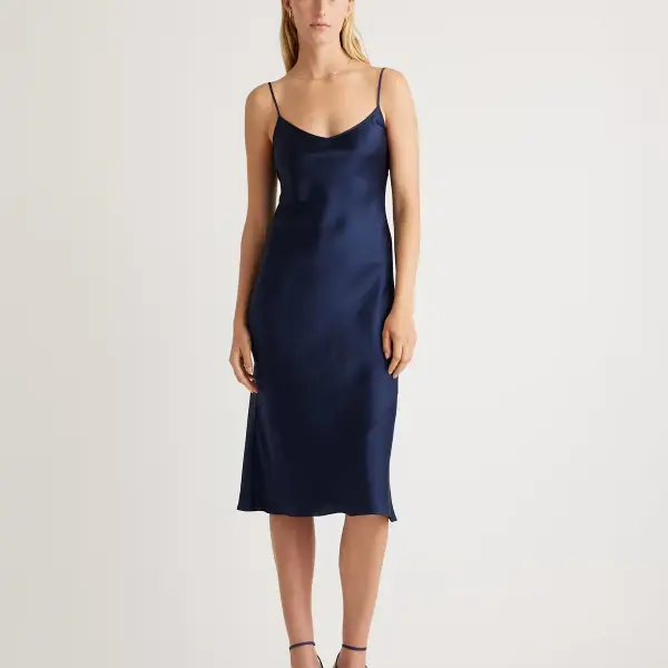 100% Washable Silk Slip Dress