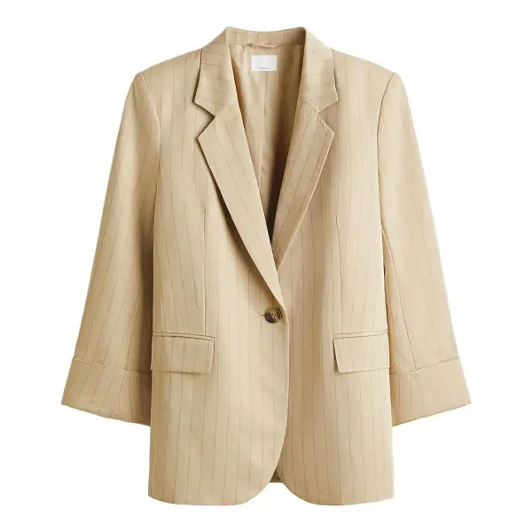 Linen Blend Blazer
