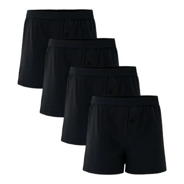 Organic Everyday Knit Boxer 4-Pack