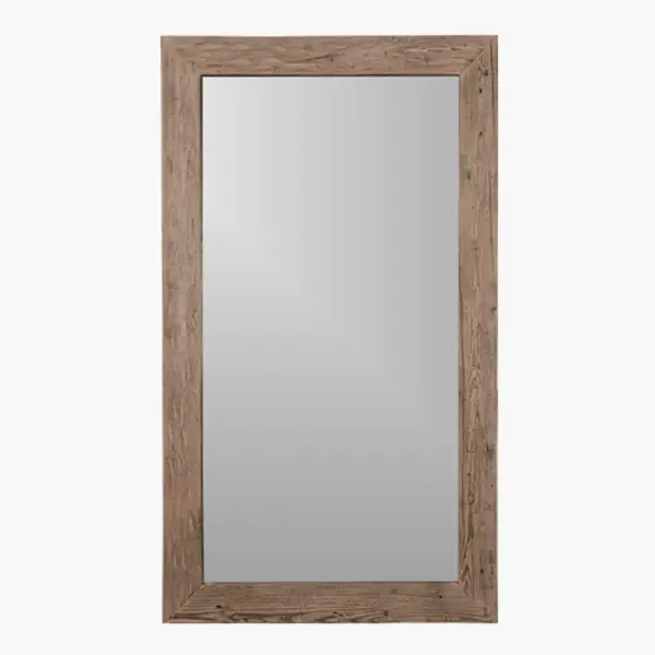 Elm Mirror - Bleached