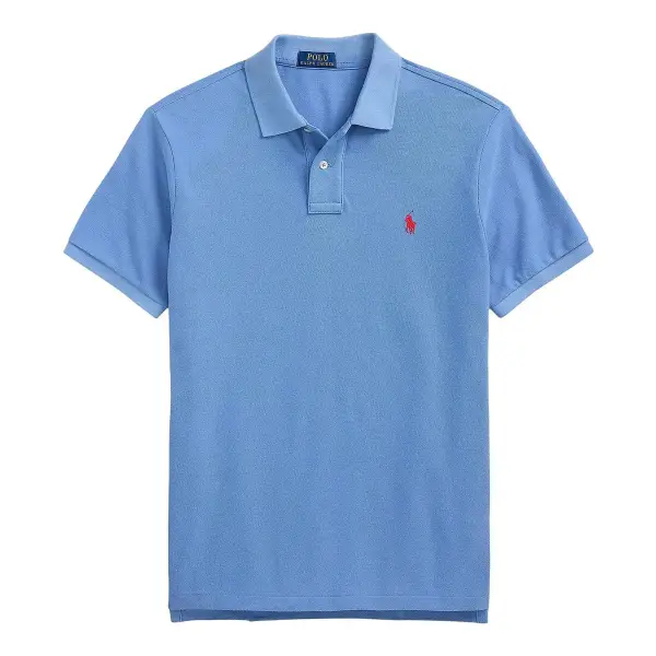 Classic-Fit Mesh Polo Shirt