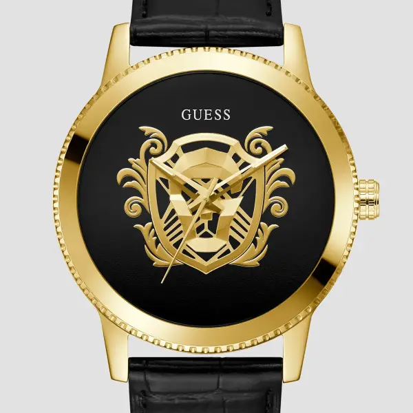 Analog Leather Watch