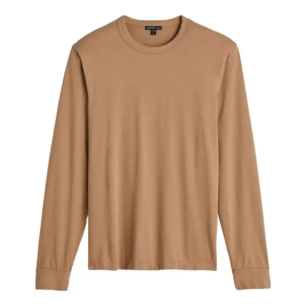 Heavy Luxe Jersey Long Sleeve Top