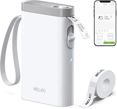 Nelko Label Maker Machine with Tape