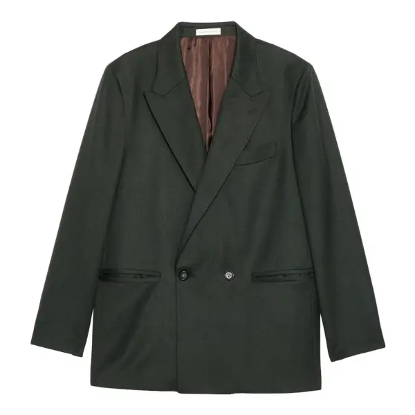 Relaxed Twill Suit Jacket