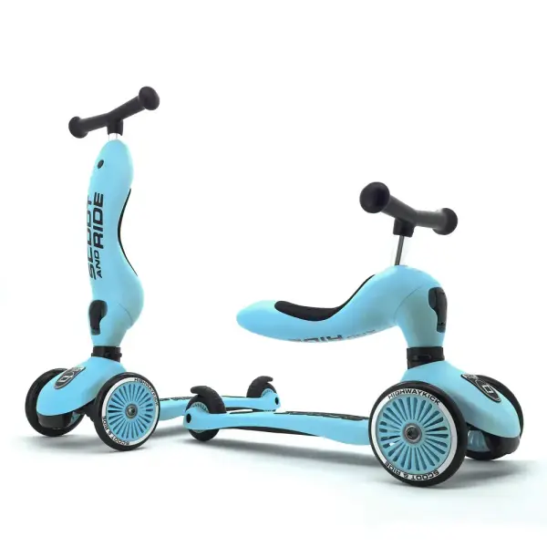 Scoot & Ride 2-in-1 Ride-On & Stand Scooter, Ages 1-5, Highwaykick 1 - Walmart.com
