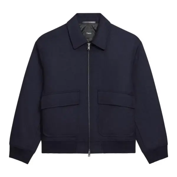 Modern Aviator Wool Jacket