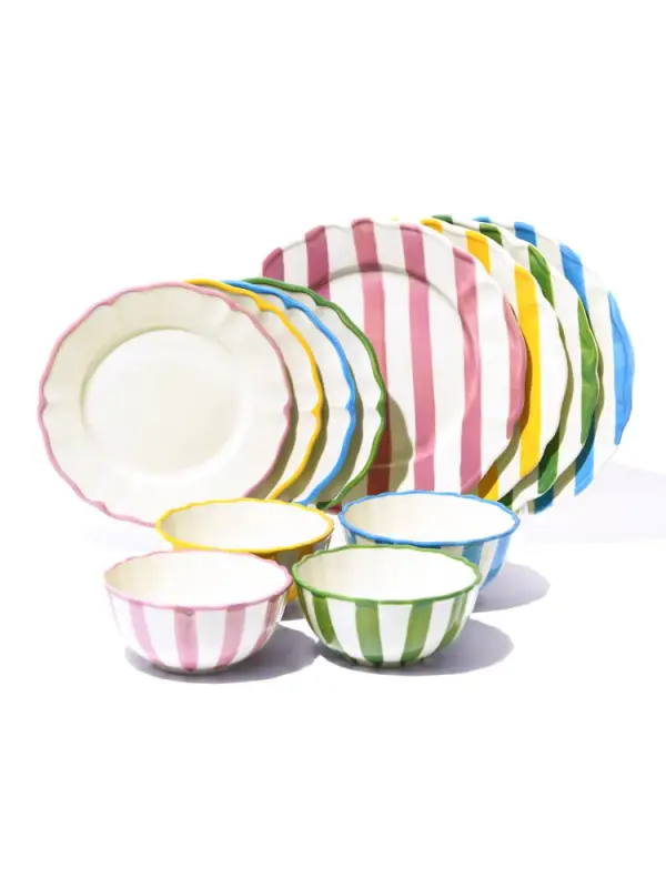 Summer Petal Dinnerware Set of 12