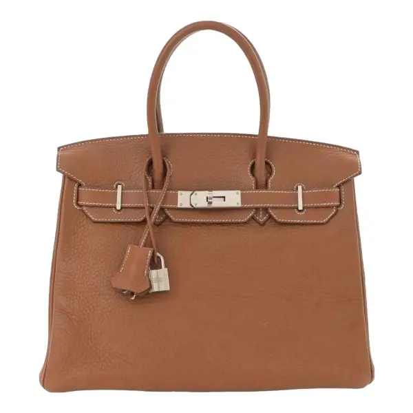 Taurillon Clemence Birkin 35 Handbag (Pre-Owned)