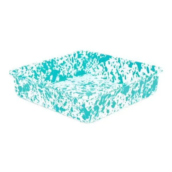 Splatter Square Brownie Pan