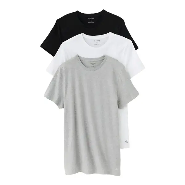 Cotton Stretch 3 Pack Classic Fit Crewneck T-Shirt